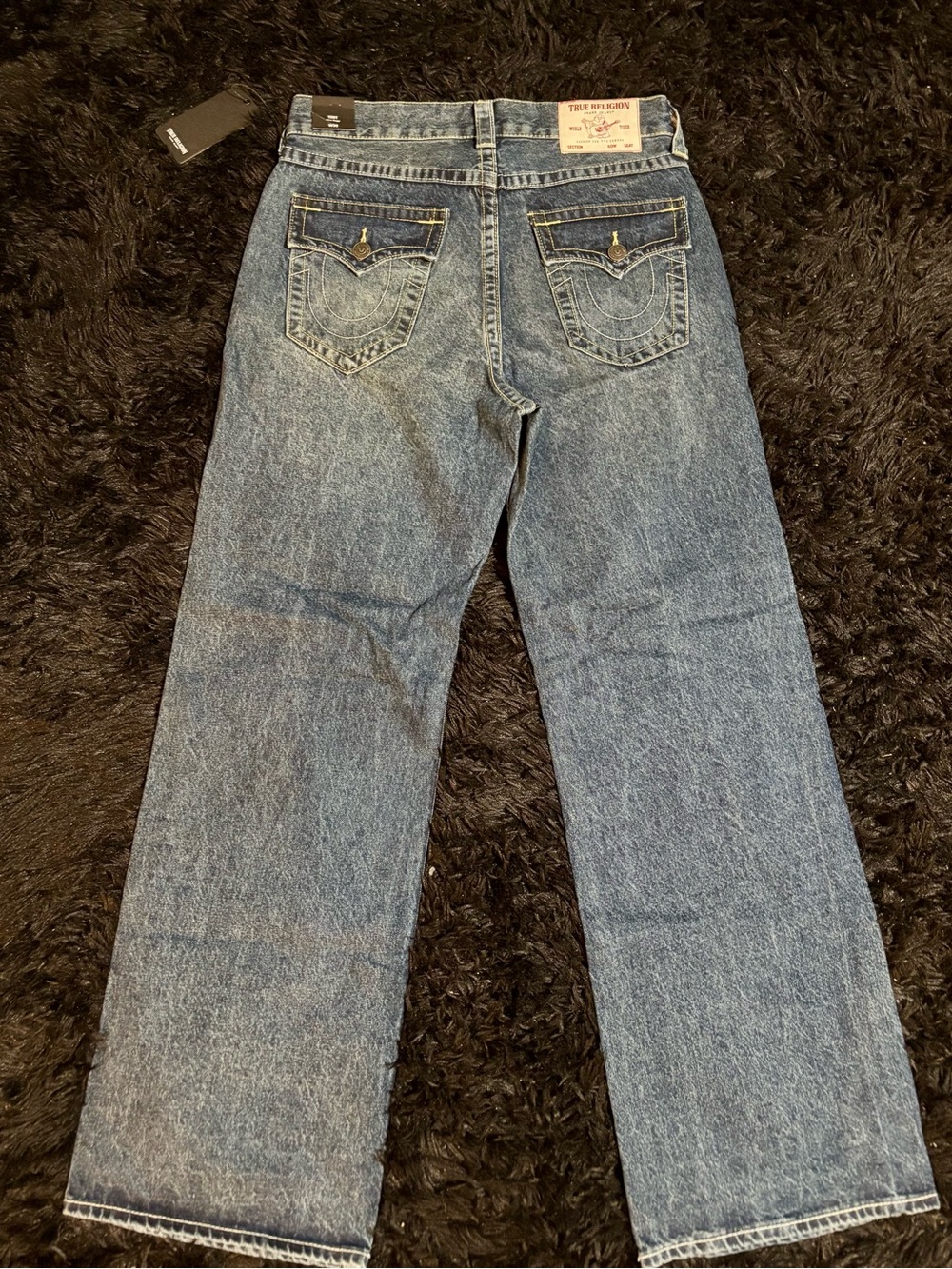 True Religion Vinny Dark Wash Blue Ultra
Baggy Jeans